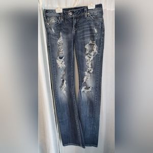 Silver jeans